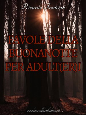 cover image of Favole della buonanotte per adulteri